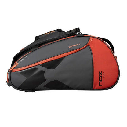 NOX Luxury Open Series Negro/ Rojo 2024 (Borsa porta Racchette)