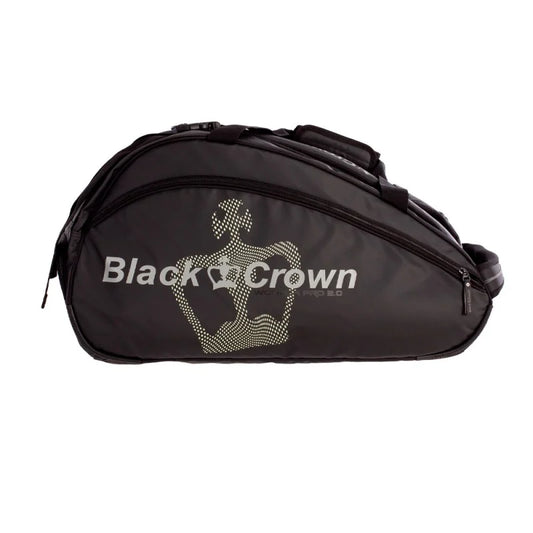 BLACK CROWN WONDER PRO 2.0 Nero/Giallo Fluor (Borsa porta racchette)