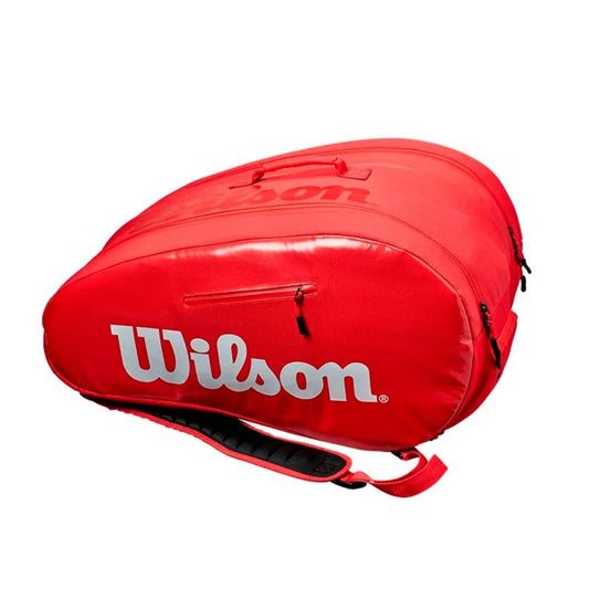 WILSON SUPER TOUR Padel Rosso (Borsa porta racchette)