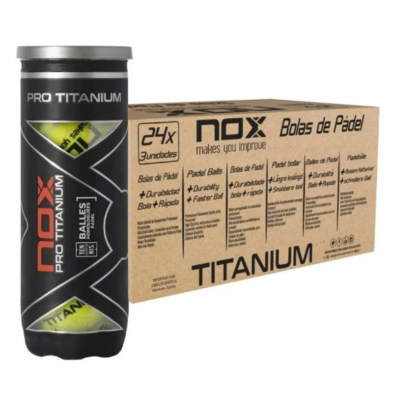 Scatola 24 Tubi 3 Palline NOX PRO TITANIUM