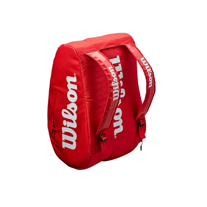 WILSON SUPER TOUR Padel Rosso (Borsa porta racchette)