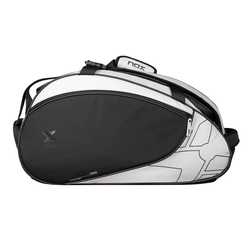 NOX LUXURY Master Series Bianco/Nero 2024 (Borsa porta racchette)