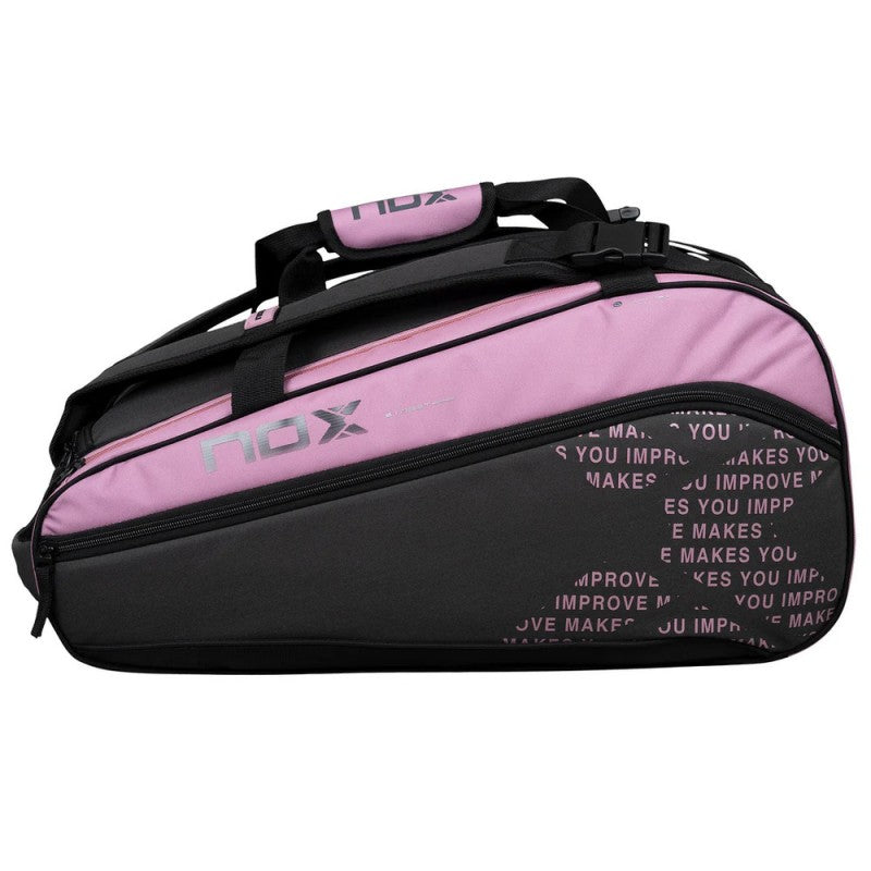 NOX STREET Serie Grigio/Rosa 2024 (Borsa porta racchette)