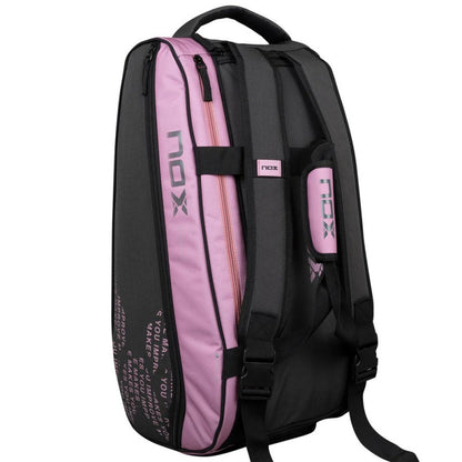 NOX STREET Serie Grigio/Rosa 2024 (Borsa porta racchette)