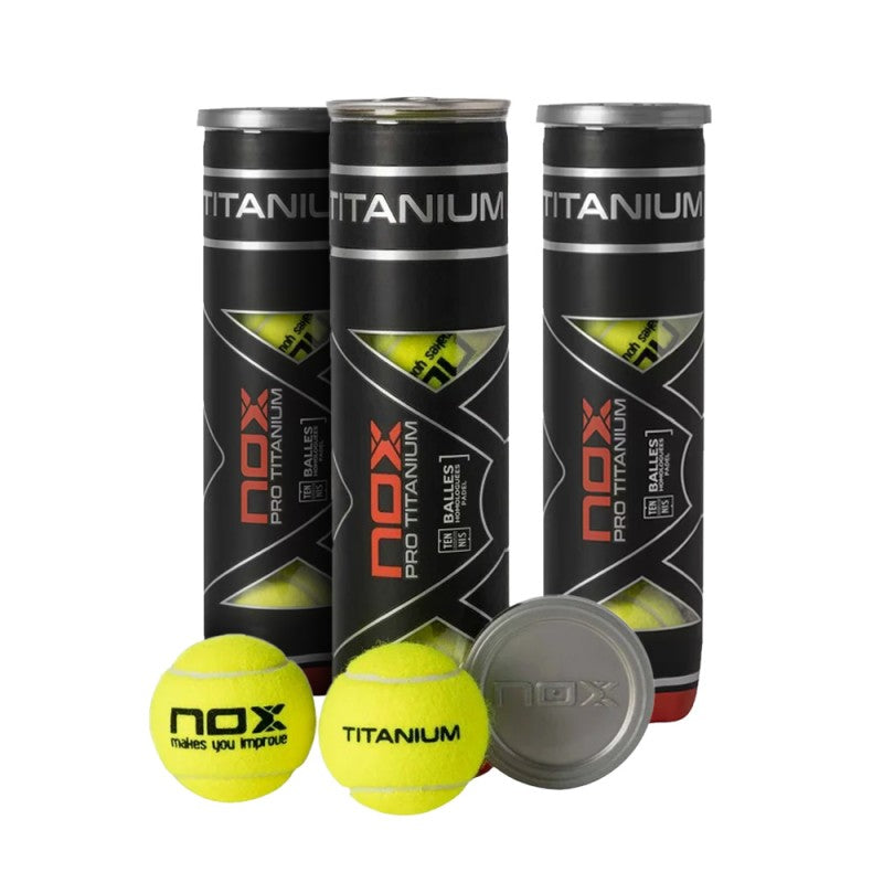 Confezione 3 Tubi 4 Palline NOX PRO TITANIUM