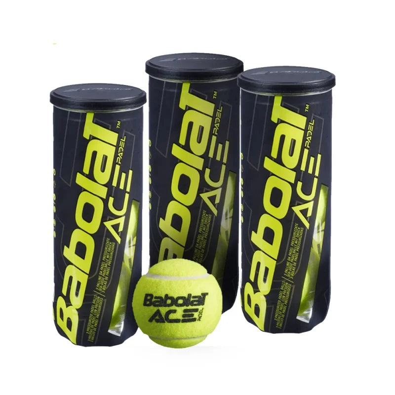 Pack of 3 Tubes of 3 BABOLAT ACE Padel Balls