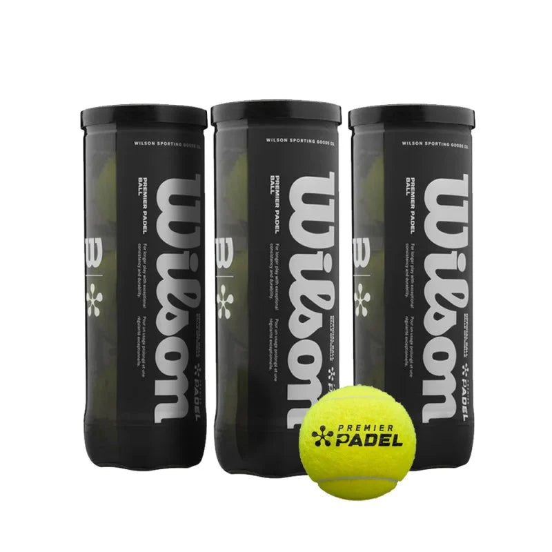 Confezione 3 Tubi 3 Palline WILSON Padel PREMIER