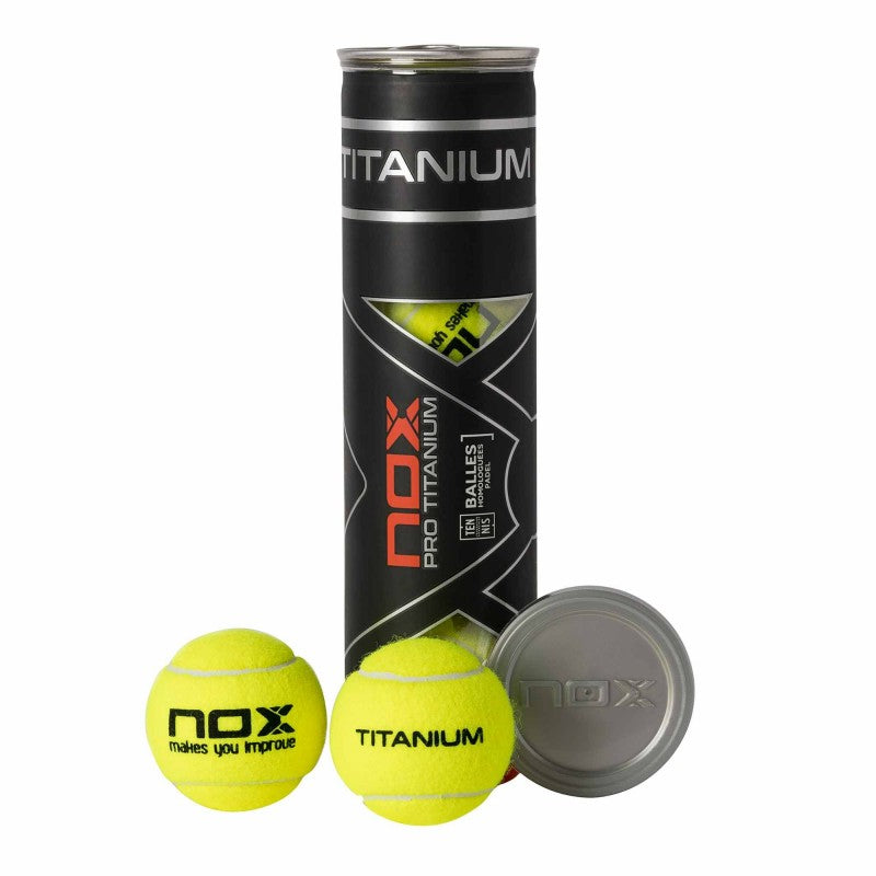 Can of 4 NOX PRO TITANIUM Balls